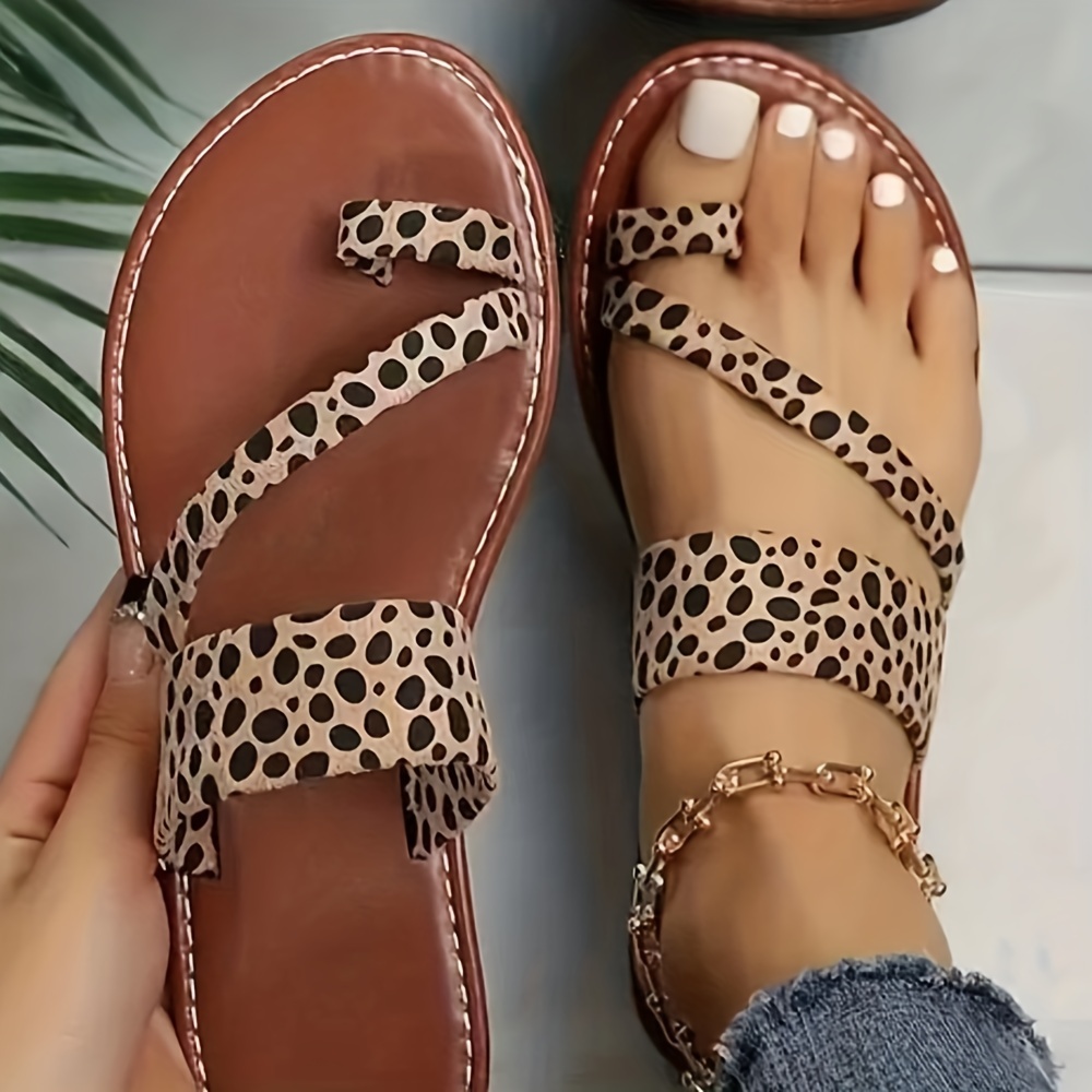 Sandalias Planas Trenzadas Mujer Zapatos Antideslizantes Temu