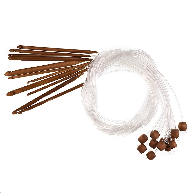 Carbonized Single Pointed Stick Needle Sweater Needle Bamboo - Temu