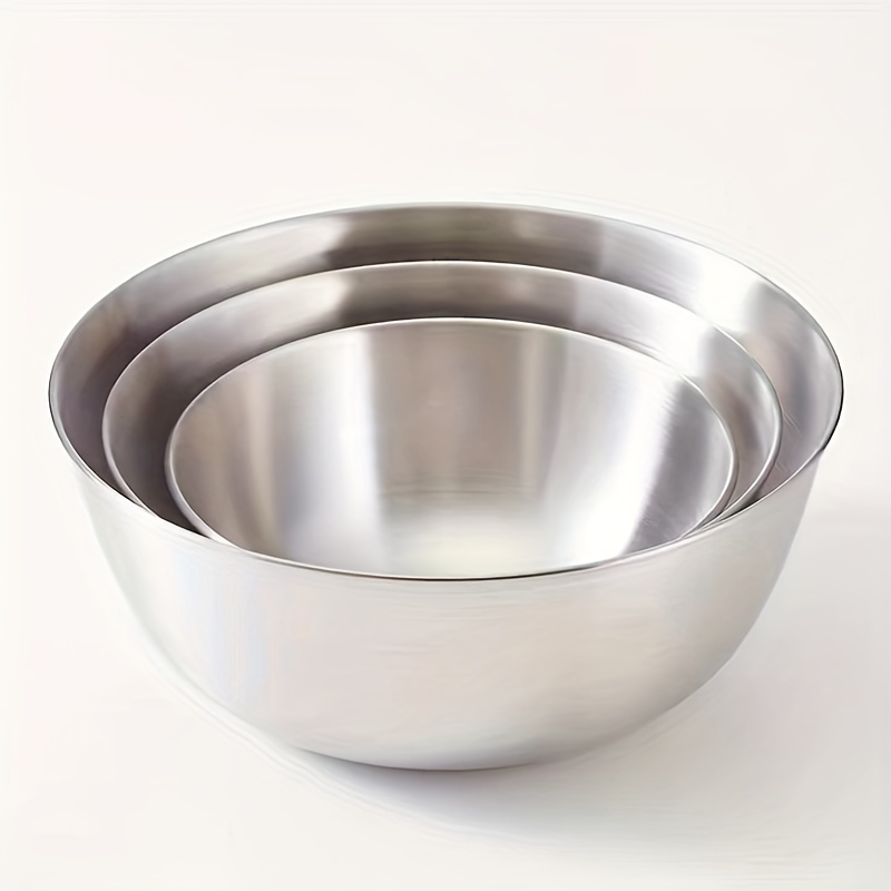 1pc, Stainless Steel Mixing Bowl, Kitchen Gadgets, Kitchen Stuff, Kitchen  Accessories, Home Kitchen Items