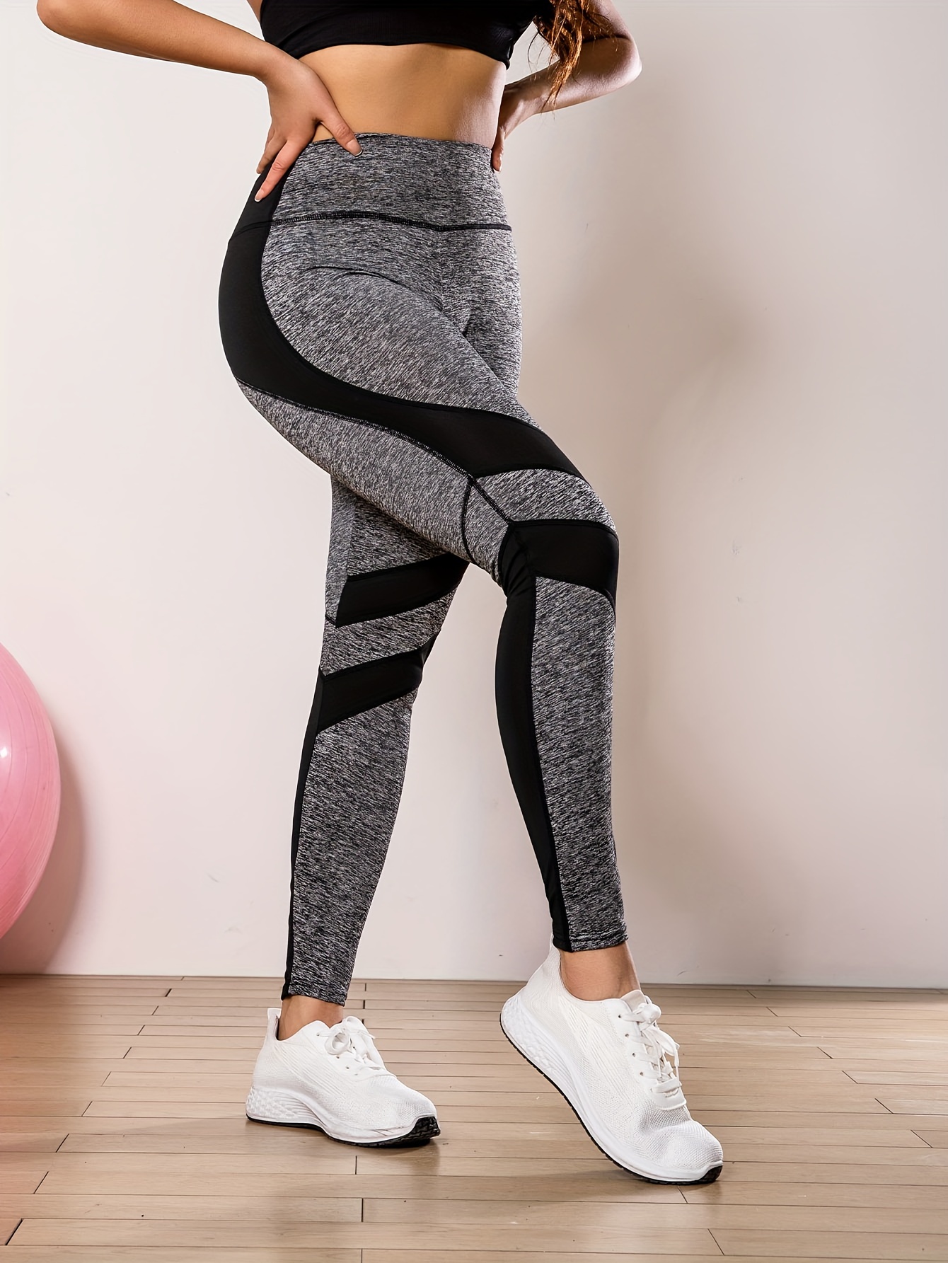 Women's Solid Color High Stretch Butt Lifting Sports Yoga - Temu United  Kingdom