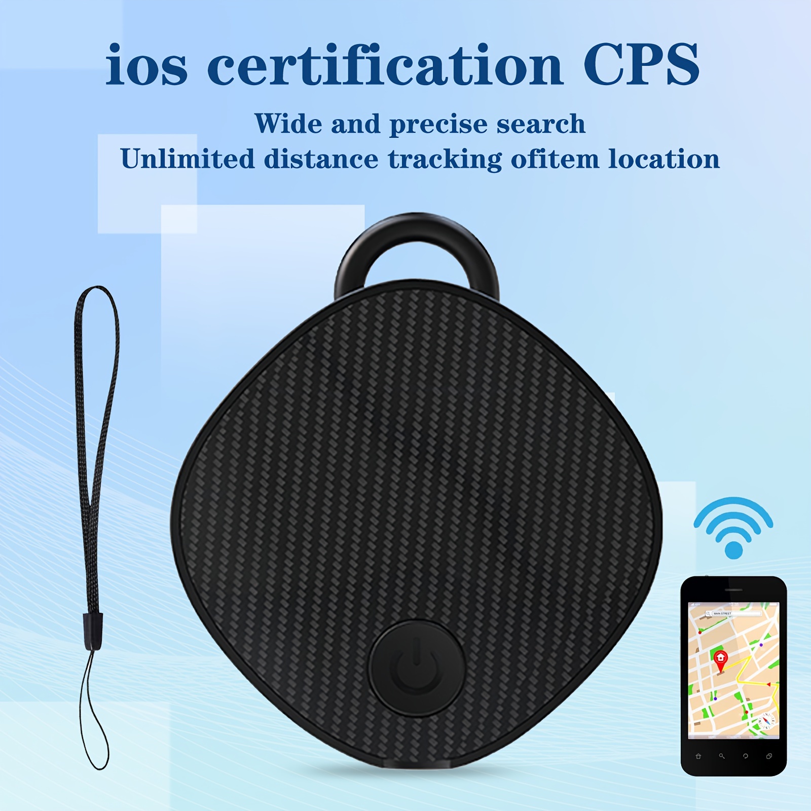 1pc GPS Tracker For Car Mini Tracking Device Cell Phone Tracker Tag Key  Child Fi