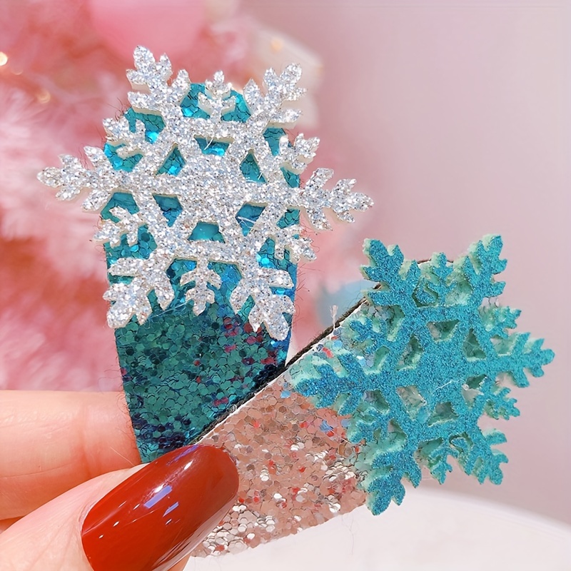 11inch Glitter Snowflake Silver