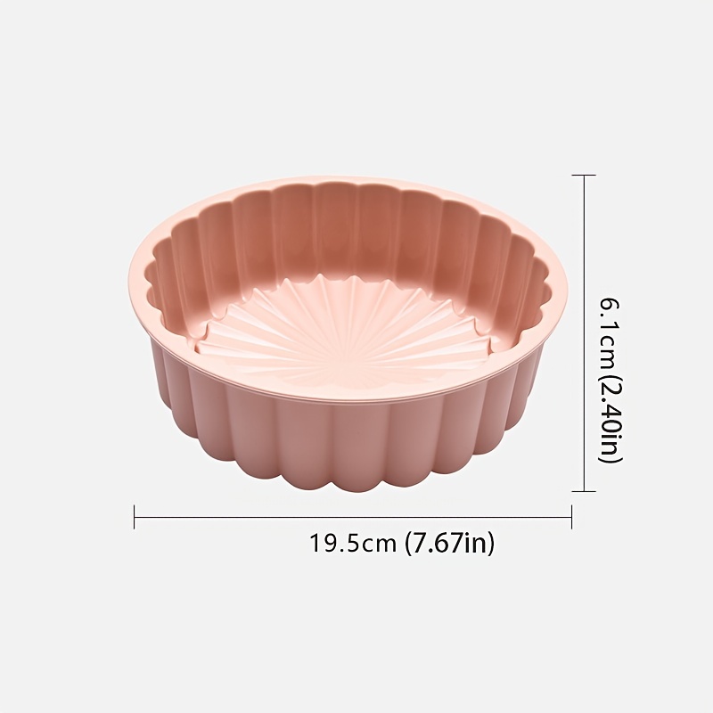 1 pc 6 pouces gâteau moule Silicone rond Dessert four outil - Temu