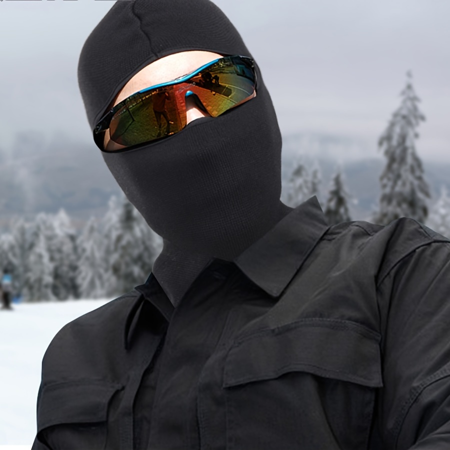Masque Thermique Cagoule Pour Homme, Extérieur Coupe-vent Chaud Ski  Cyclisme Snowboard Couverture Masque Pour Lhiver, Économisez Plus Avec Les  Offres De