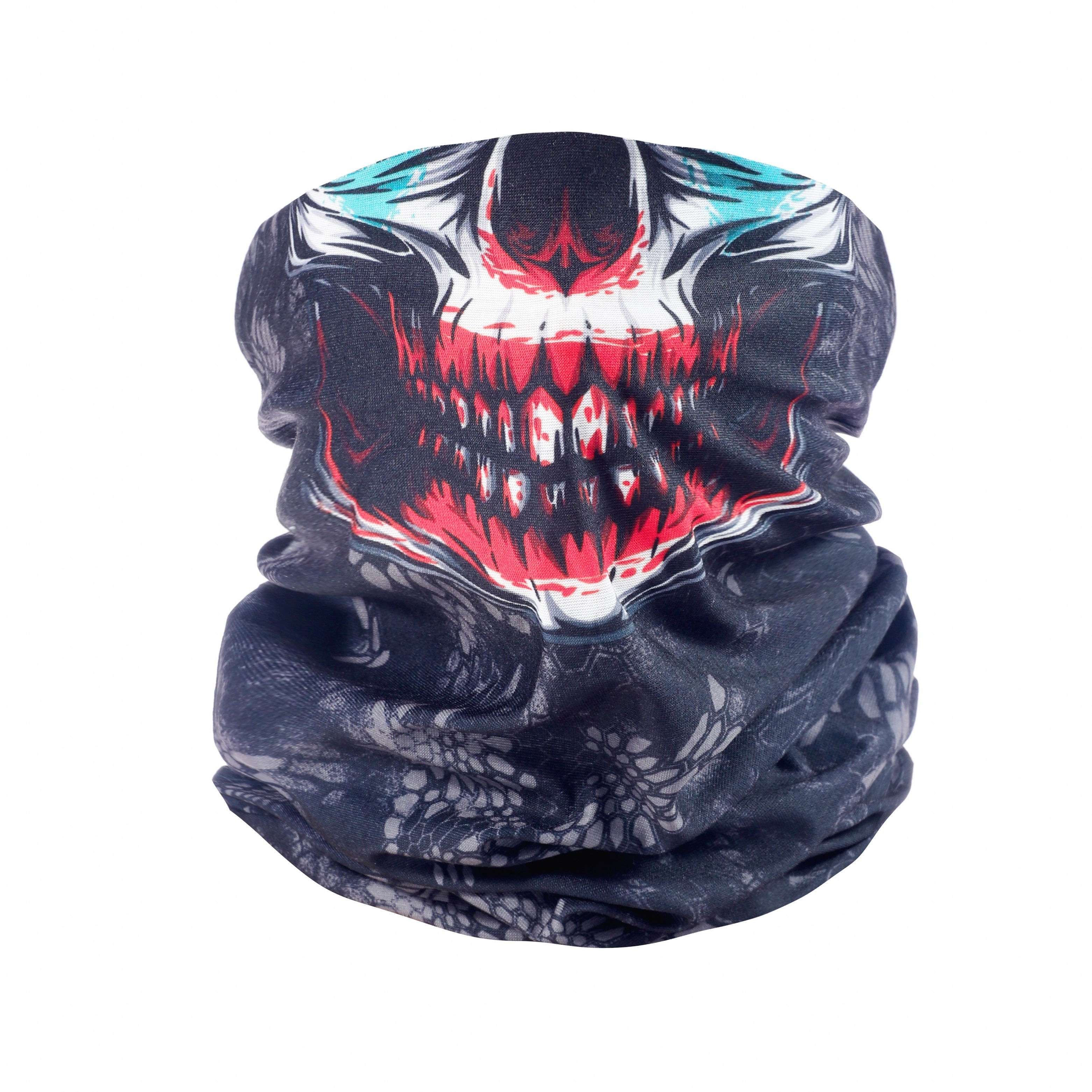 Cool Robot Skull Halloween Mask Scarf Breathable Headband - Temu Canada