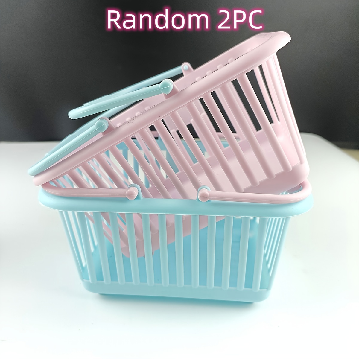 Multi functional Plastic Baskets Portable Storage Baskets - Temu