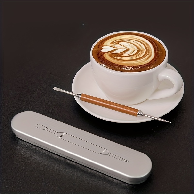 Coffee Fancy Art Needle Barista Tool, Coffee Decorating Latte Art