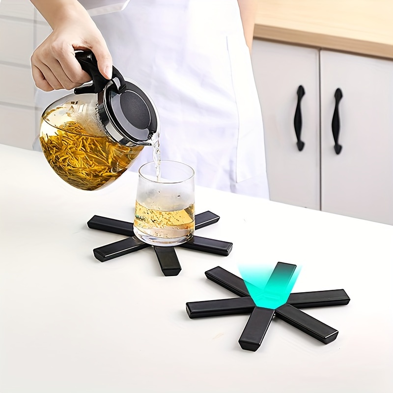 Plastic Trivet Dining Table Anti Scald Folding Mat Household - Temu