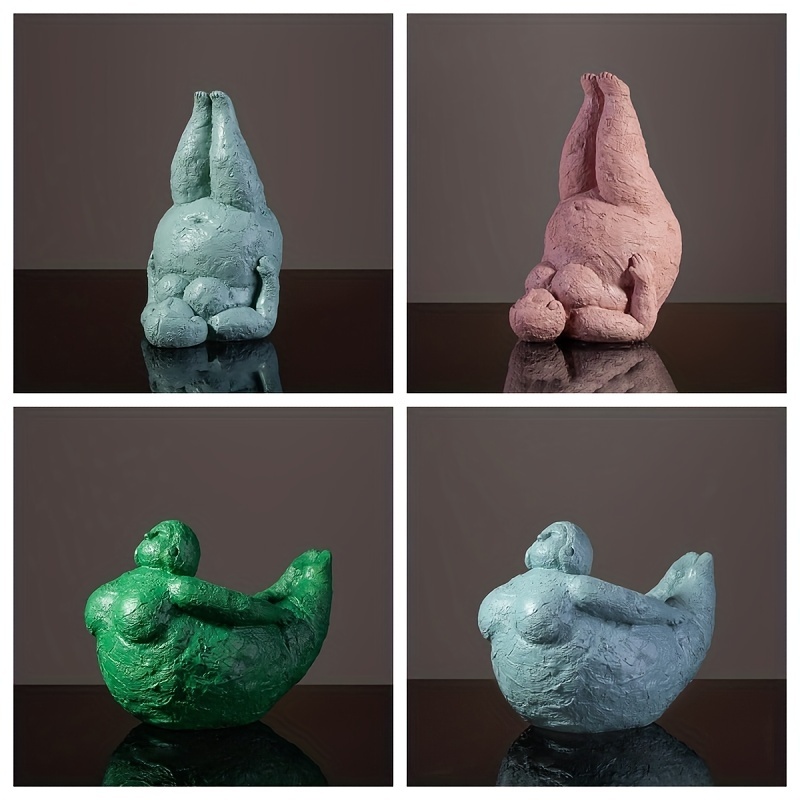 Sculpture mère enfant abstraite - Gamme maternité - Déco Statue