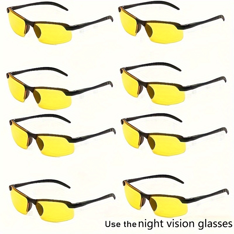 Driving Glasses For Men And Women Safety Sunglasses With Hd Yellow