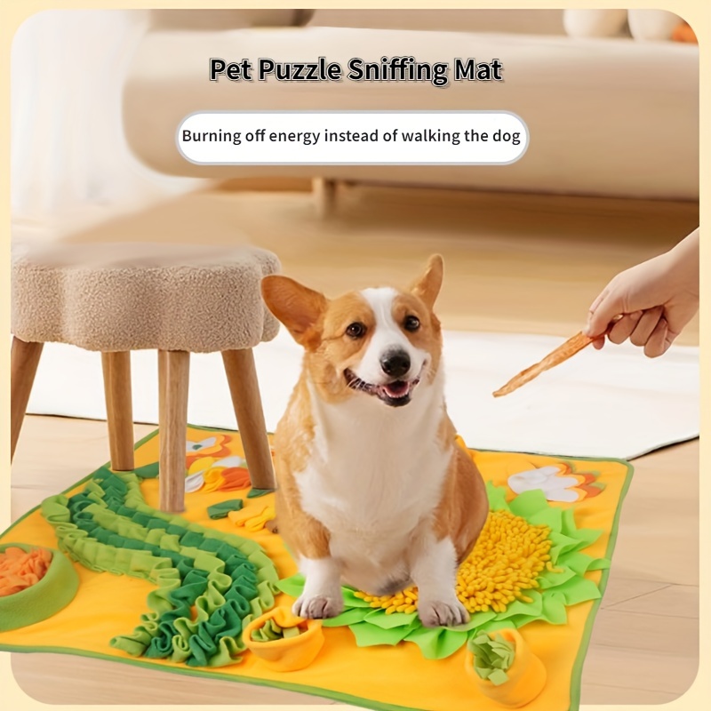 Pet Snuffle Mat Interactive Dog Slow Feeding Mat Dog Puzzle