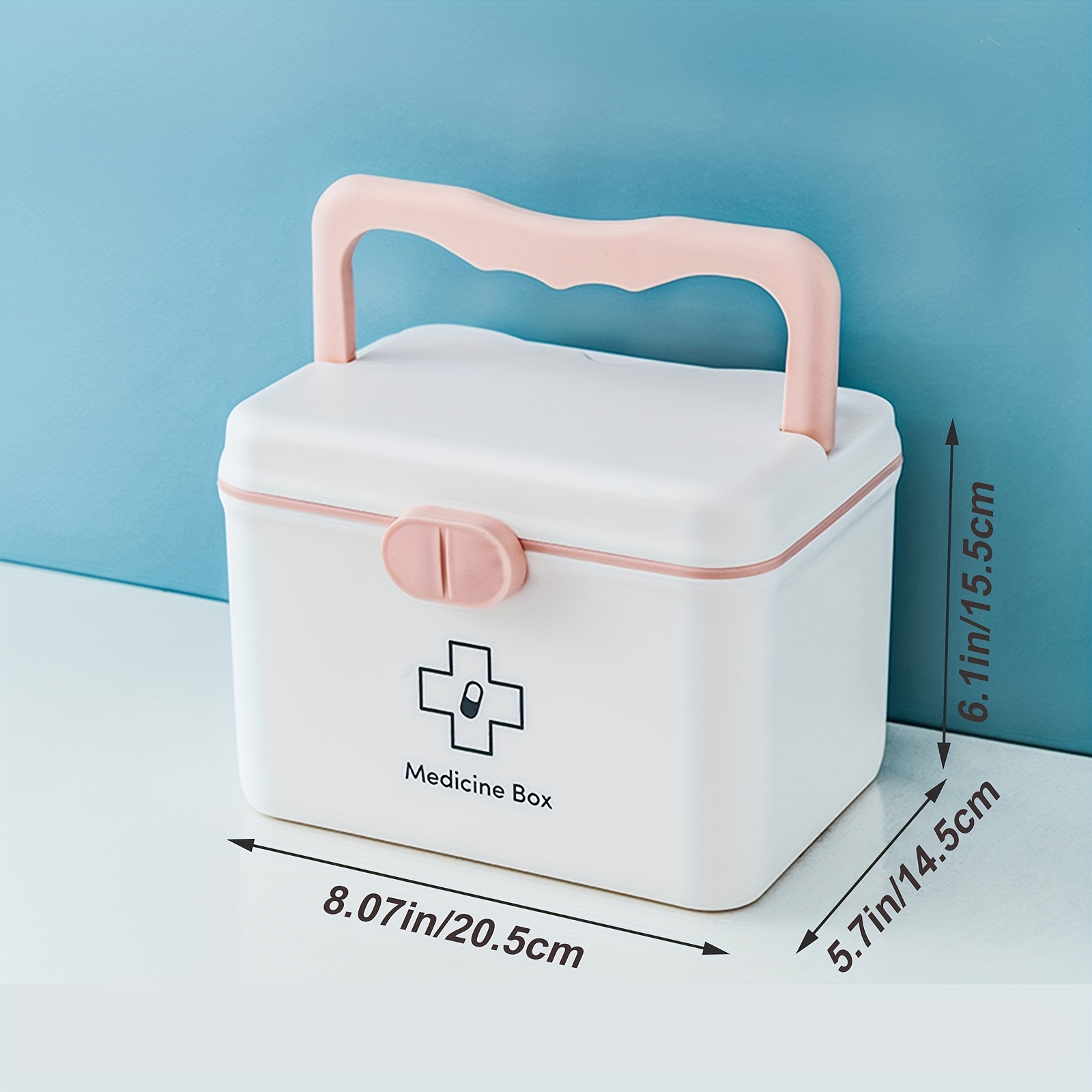 Family Medicine Box Large Capacity Multi layer Medicine - Temu