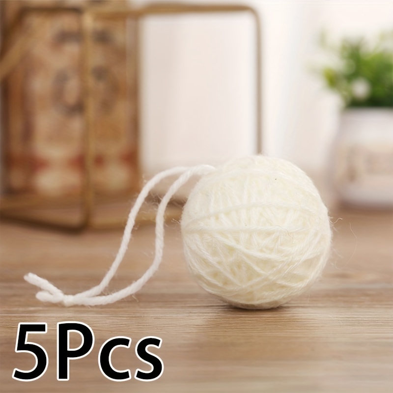 Yarn Ball Christmas Tree Hanging Diy Ornaments Yarn - Temu