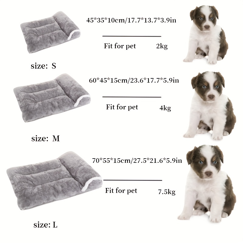 Plush Dog Bed Nest with Pillow - Cozy Pet Sleeping Pad