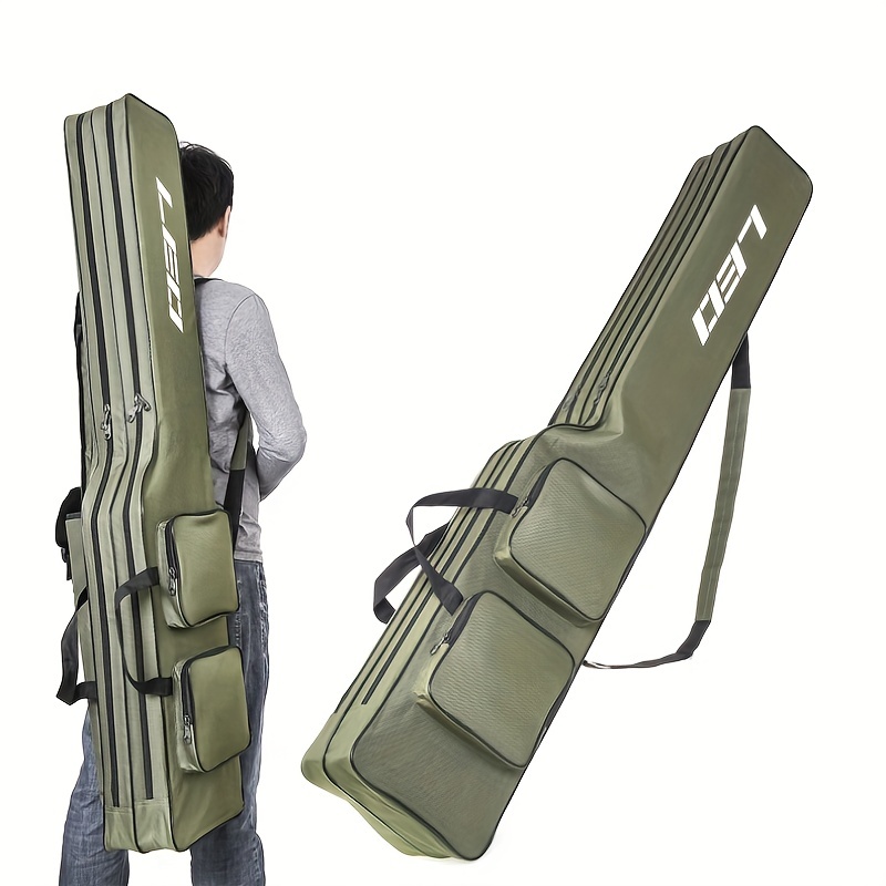 DAIWA 130cm Fishing Bag Rod Bag Waterproof Fishing Rod Backpack  Multifunctional Case For Fishing Rod Outdoor Sea Fishing