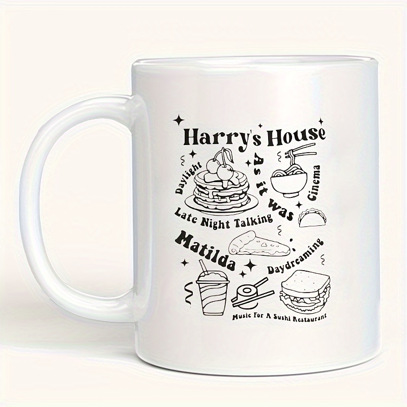 Harry Styles Merch Coffee Mug, Harrys House Cup, As it Was D