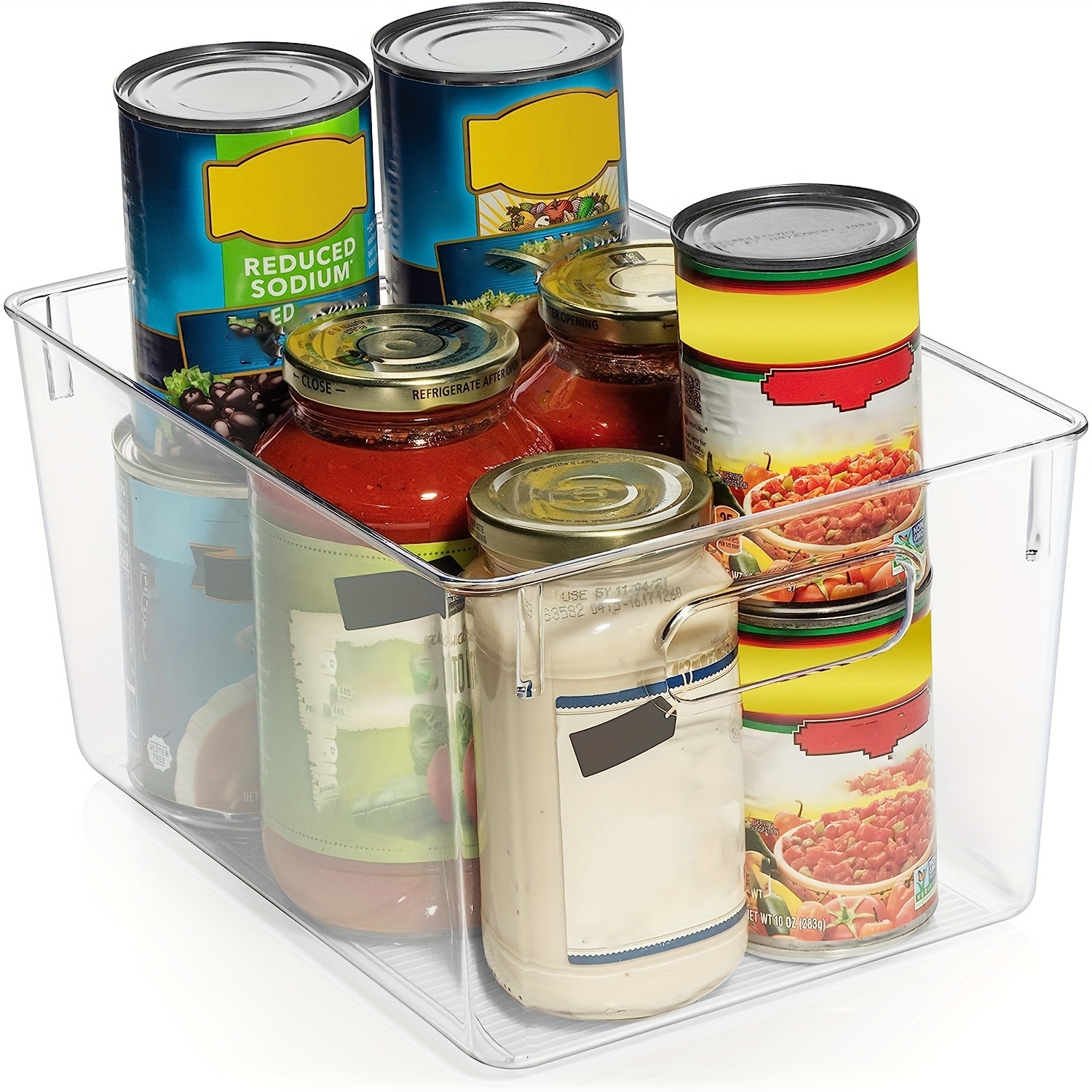 Kitchen Organizers for Pantry Storage Containers Kitchen Fridge Organizer  Jars