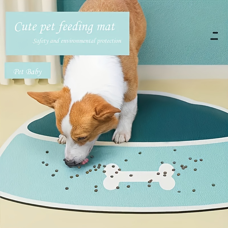 Waterproof dog 2024 feeding mat