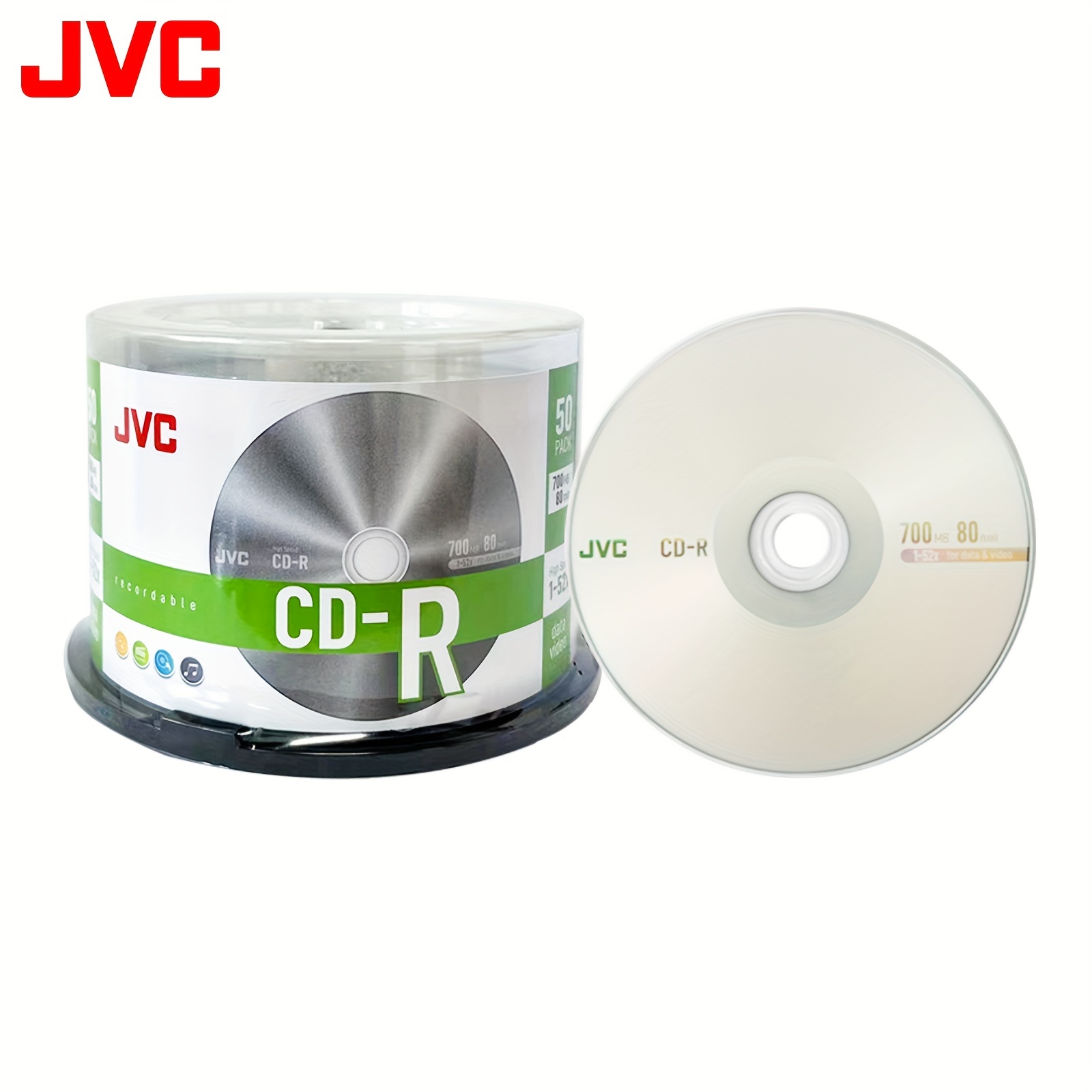 Jvc/javier Cd Masterizzazione Cd Cd Cd r Auto Vuoto 700m - Temu Italy