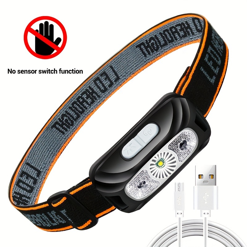 Linterna Frontal Recargable Usb, Potente Linterna Led Impermeable Ligera,  Portátil Correa Ajustable Imán Correr, Acampar Pescar - Deporte Aire Libre  - Temu Chile