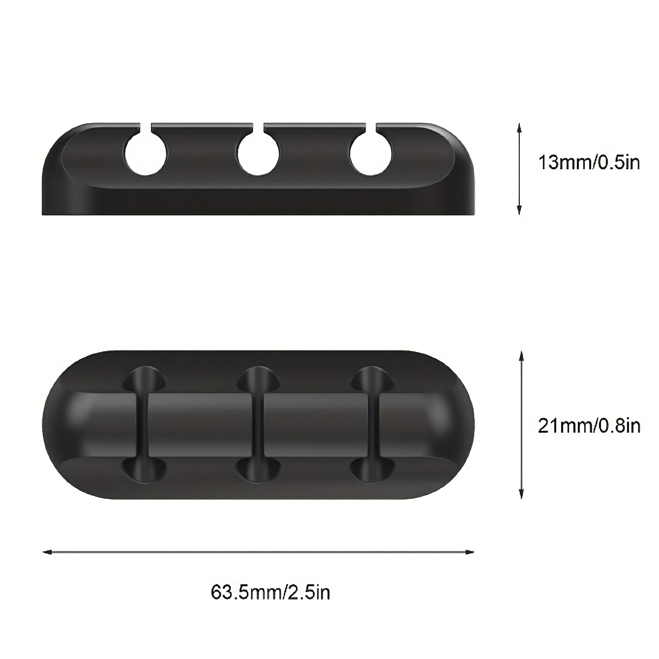 3pcs Supporto Cavo Scrivania Forte Organizzatore Clip Cavi - Temu Italy