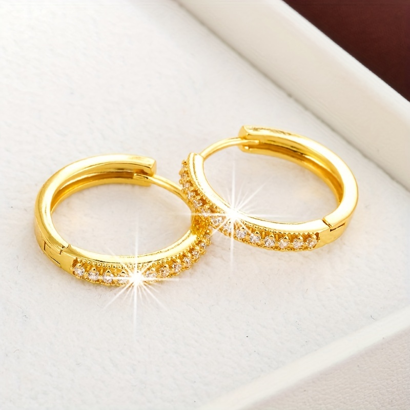 Round Zirconia Inlay for Jewelry Making