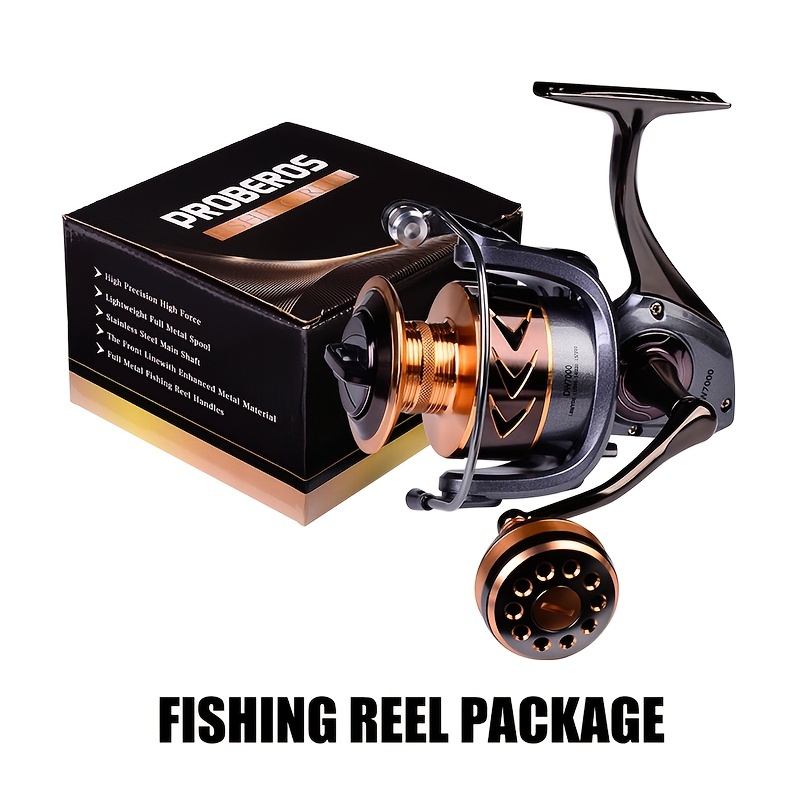 Proberos Fishing Reel 1000 7000 Series Cnc Metal Spool - Temu