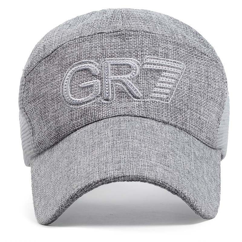 Embroidered Baseball Net Hat Sunscreen Hat
