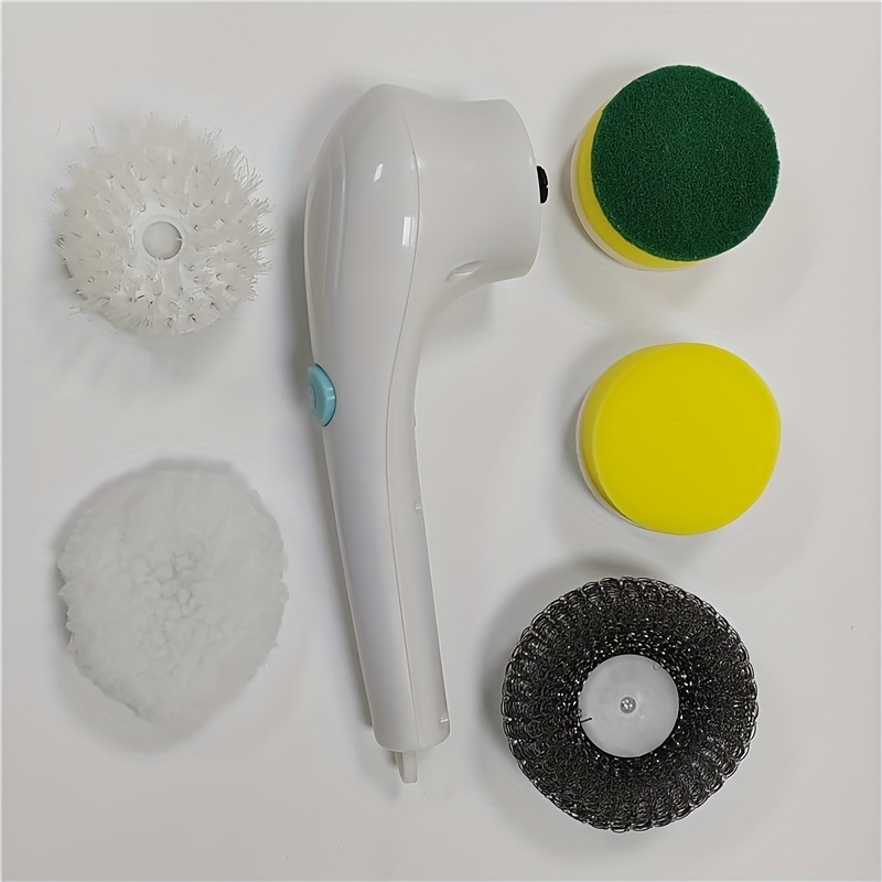 Multi-functional Electric Brush Cleaner 1 Bathroom Sink Kitchen Window Car  Electric Rotating Cleaning Brush - Temu