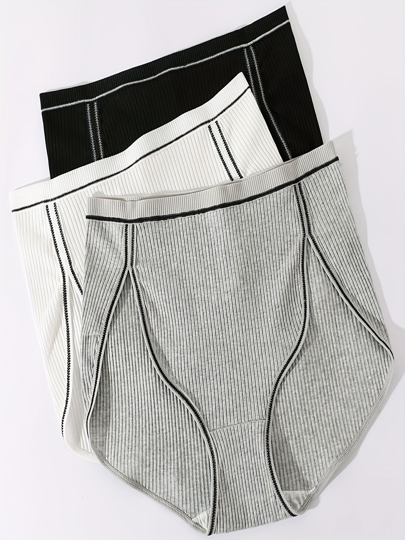 KS-QON BENG Black and White Soccer Women's Underwear with Lace Underpants  Panties Stretch Briefs : : Clothing, Shoes & Accessories