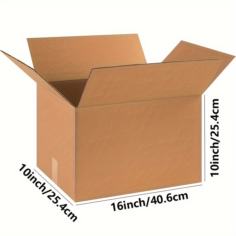 Cardboard Moving Boxes Small Brown Shipping Packing Moving - Temu Canada