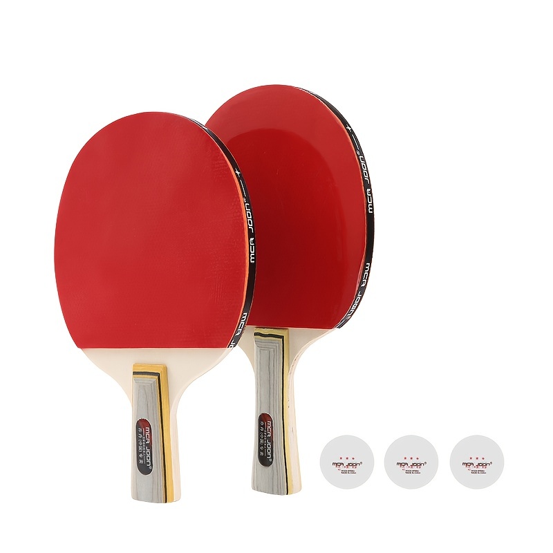 JP WinLook Juegos de palas de ping pong juego de remos de tenis de mesa  portátil con estuche de ping pong y pelotas de ping pong Juego de raqueta  de – Yaxa