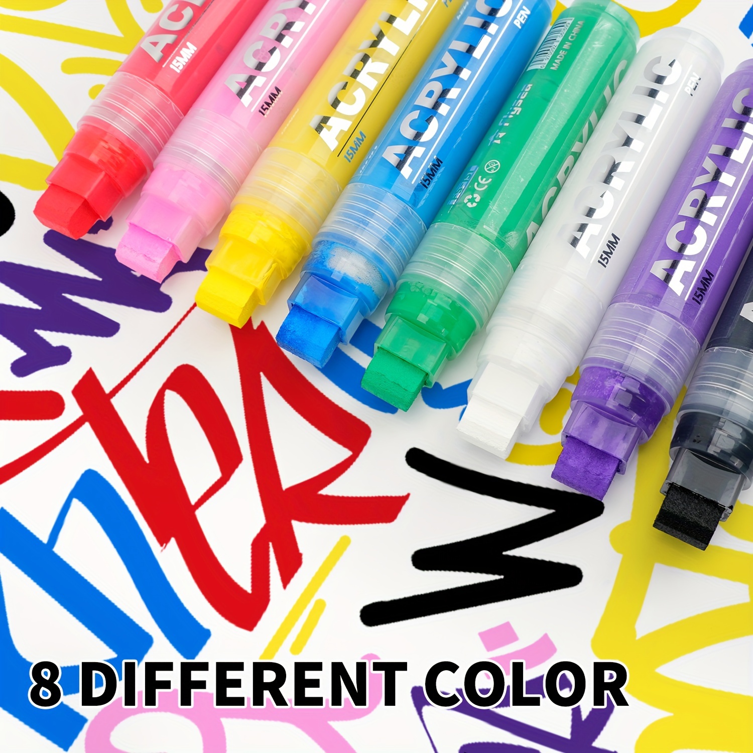 TRANSON 36 Color Dual-tip Acrylic Paint Pen Set for Canvas Rock Wood L —  Transon