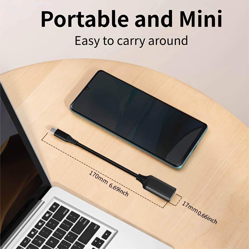 Micro USB to USB Connector - Easy to Carry OTG Adaptor