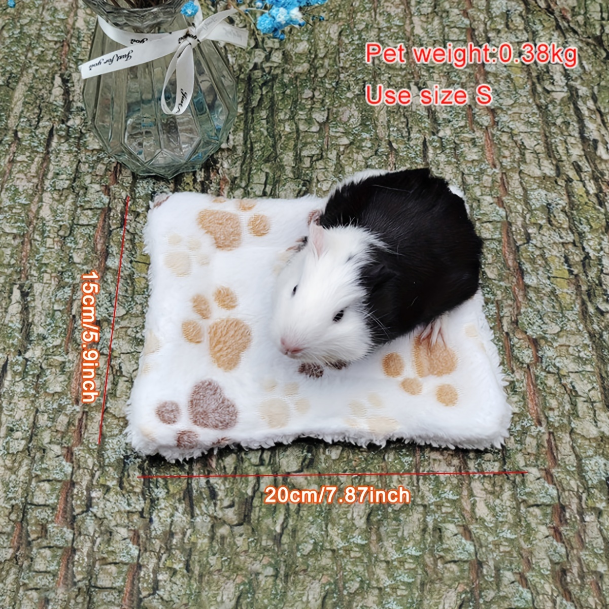 Black best sale hamster bedding