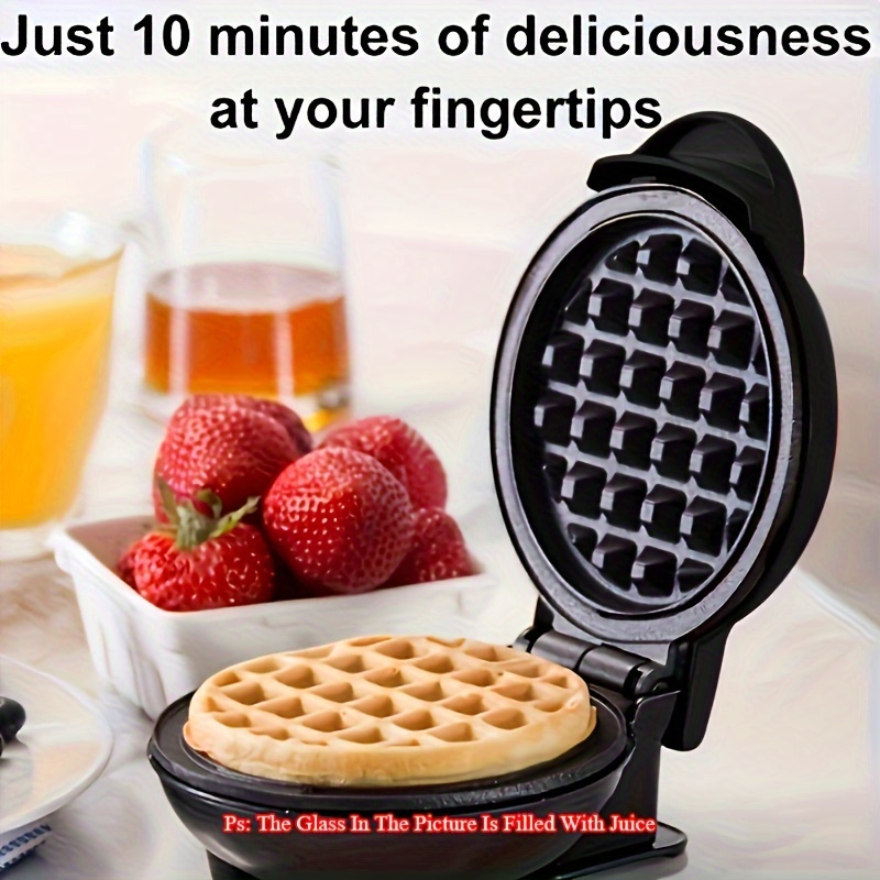 Mini Waffle Maker, Small Waffles Iron Keto Chaffles Single Compact