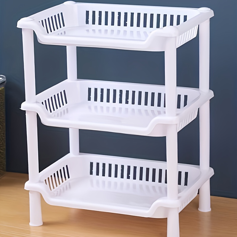 3 Tier Shower Caddy Organizer Shelf Standing Plastic Shower - Temu