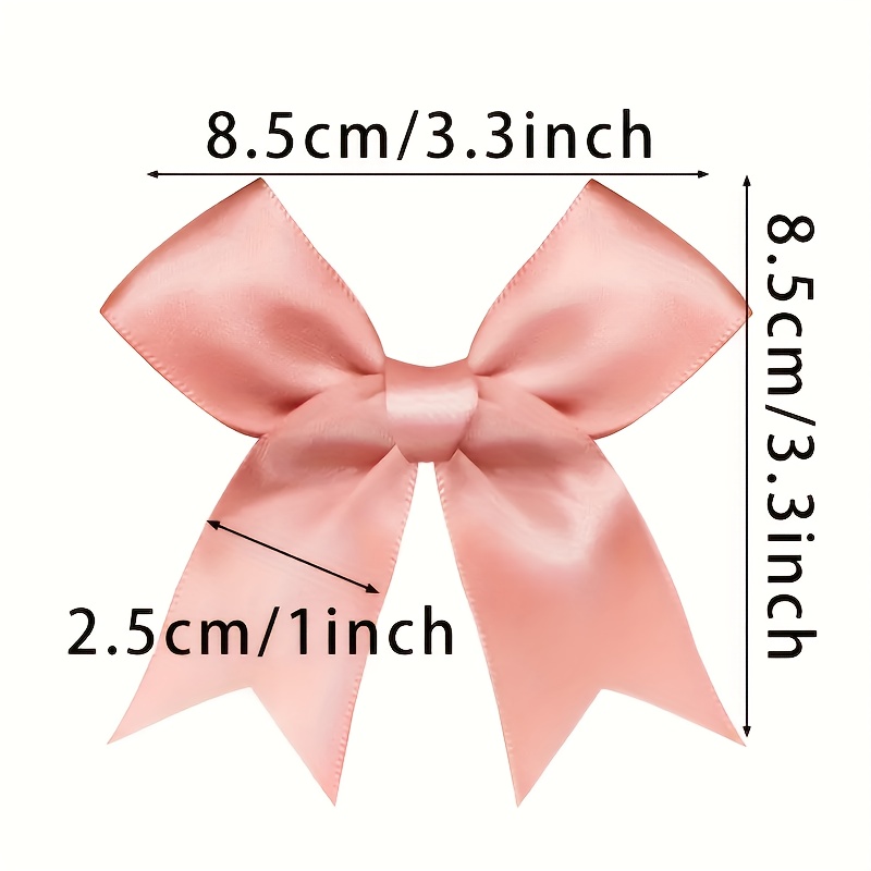 Large Satin Ribbon Bows: Perfect For Gift Wrapping Flower - Temu