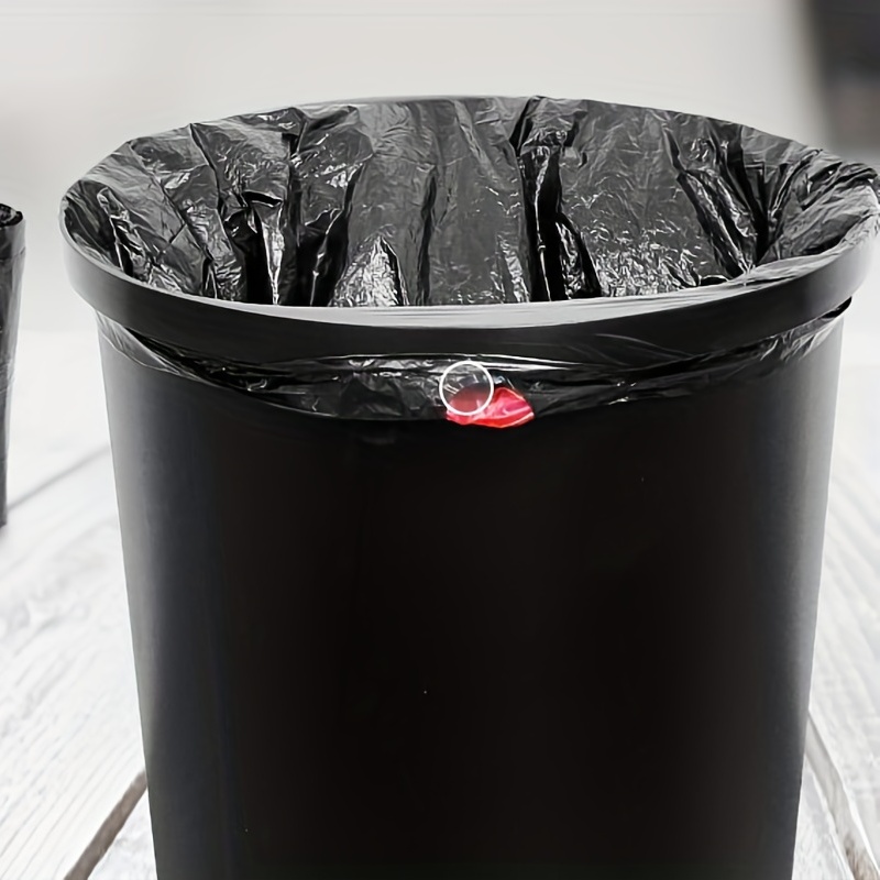 Reli. Bolsas de basura con cordón de 30 galones, 150 unidades, color negro,  bolsas de basura resistentes de 30 galones, grandes, 30 galones