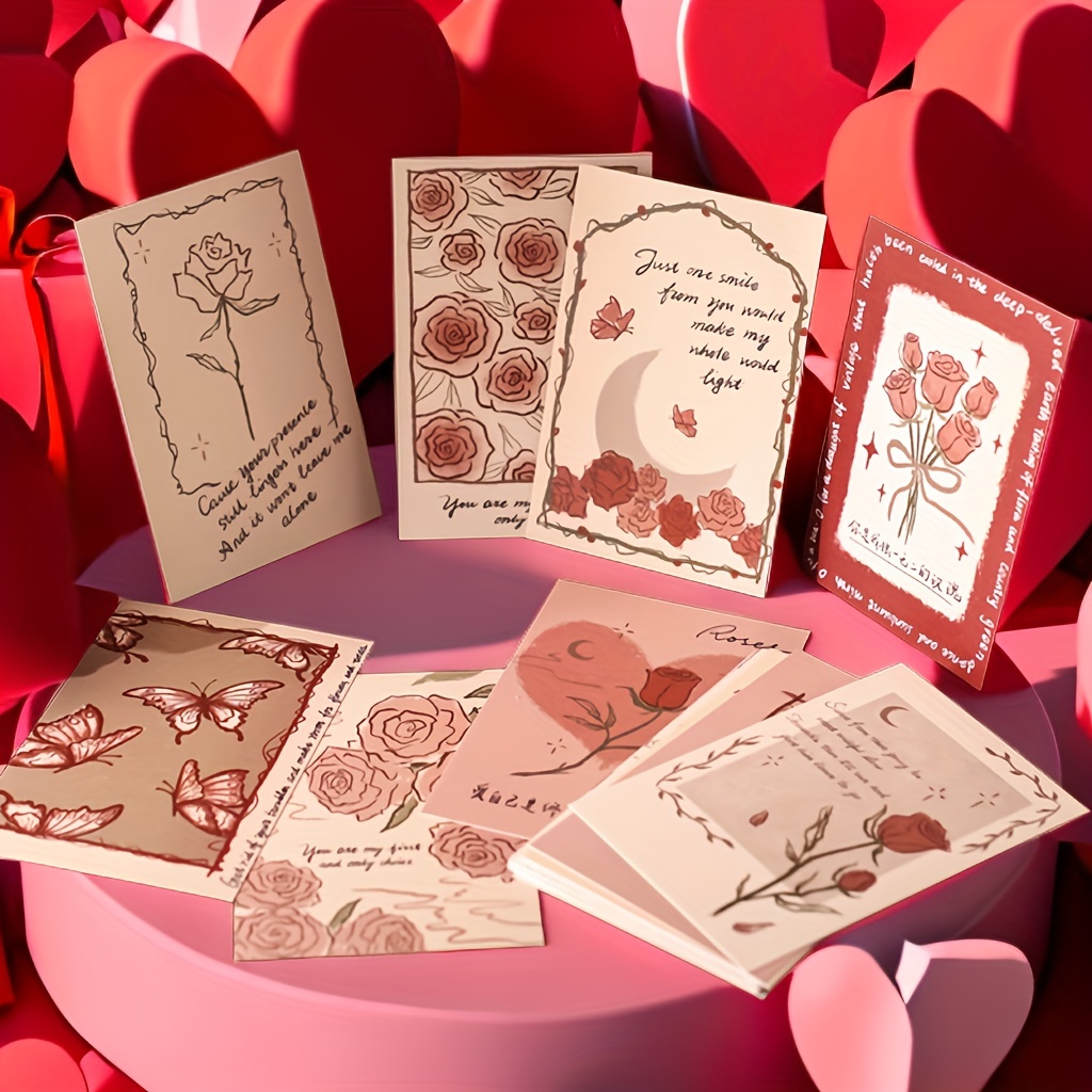 Valentines Day Cards; Greeting Cards Handmade; Valentine's Day Gift; Custom  made Cards