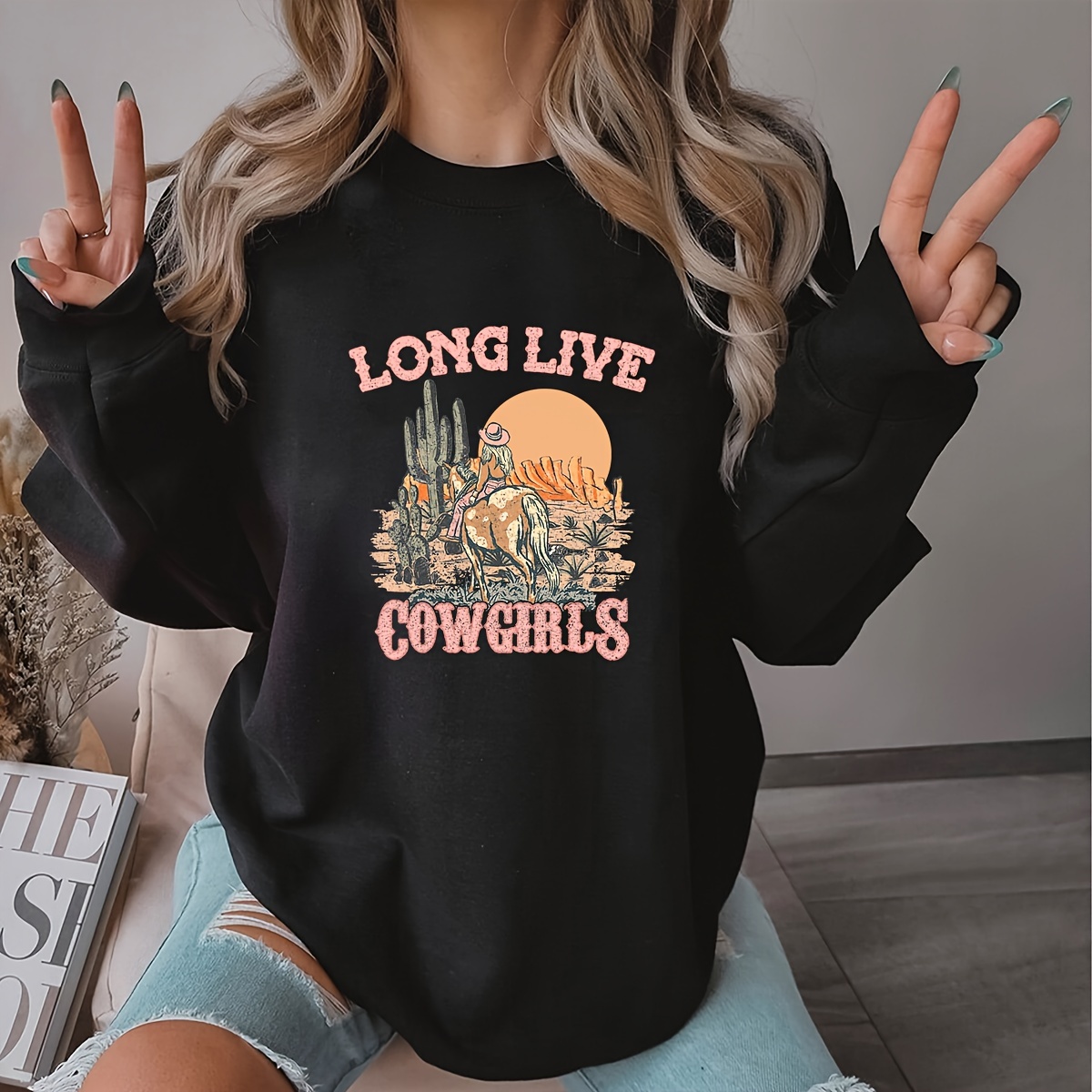 Heat Transfer Vinyl Wild West Cowgirls Theme T shirt Desert - Temu