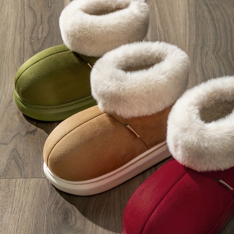 Warm house slippers online booties