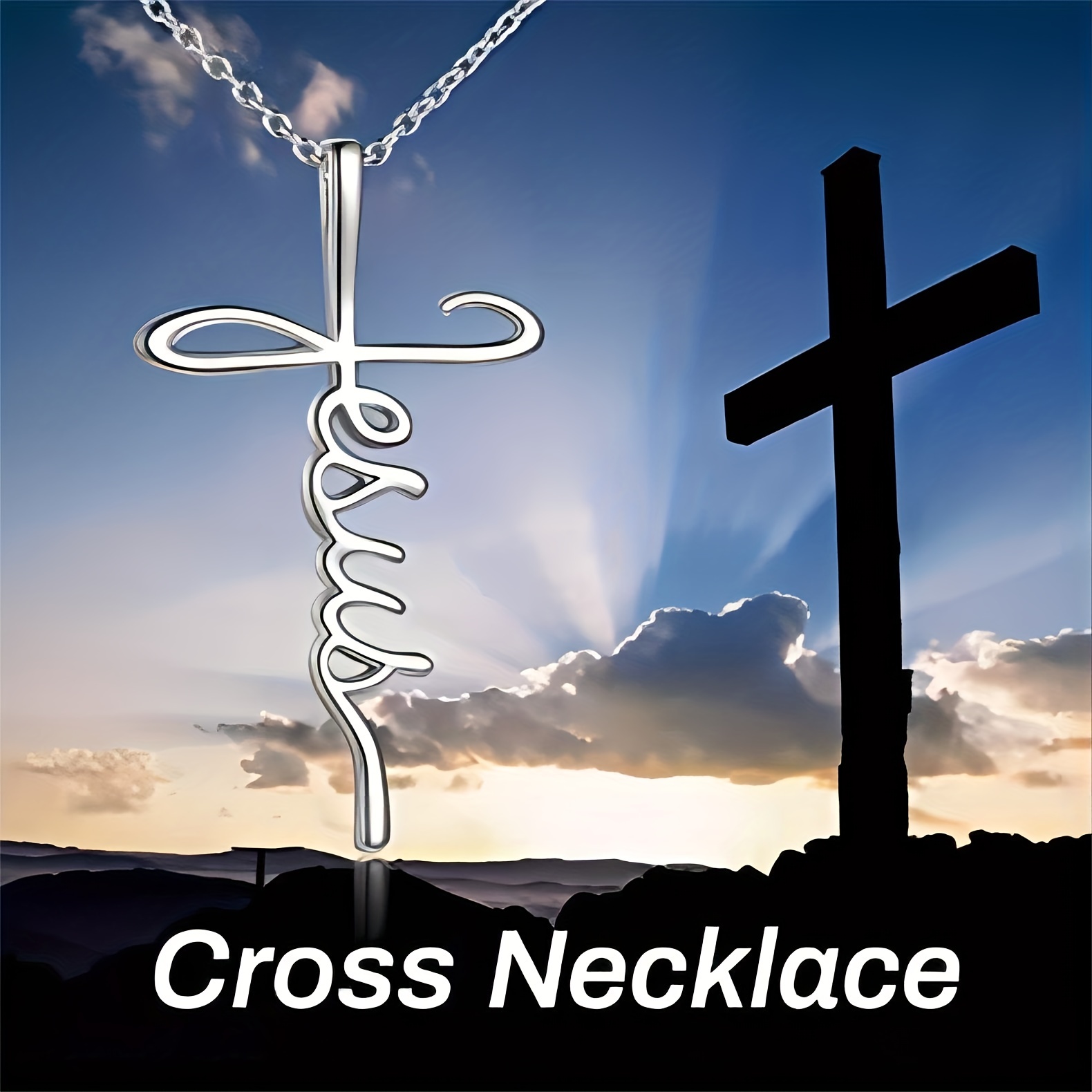 Metal Cross Keychain let God Lead Letter Graphic Religious - Temu