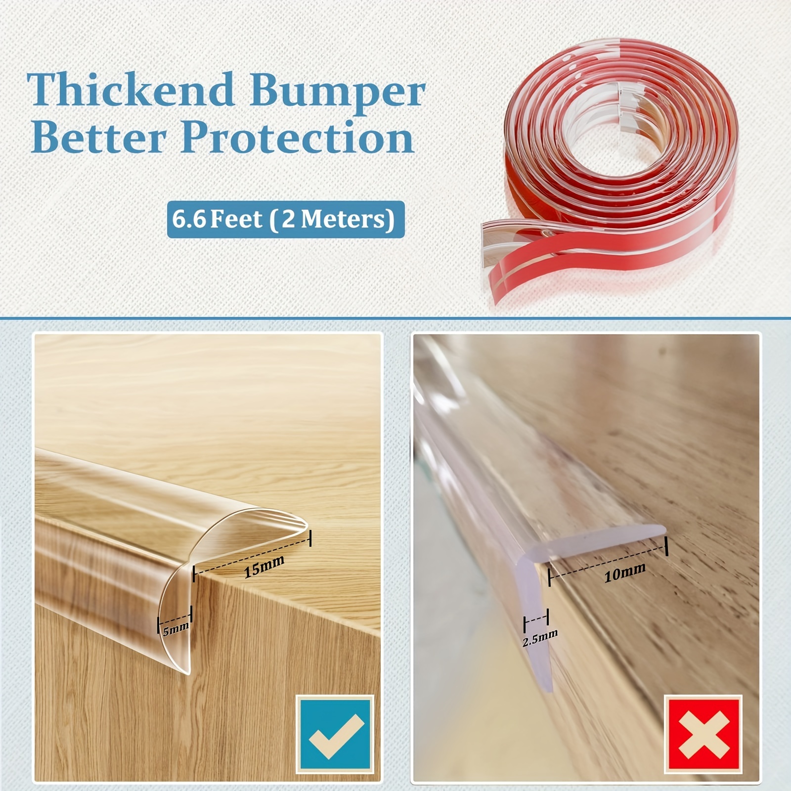 Pin on Furniture Corner and Edge Safety Bumpers