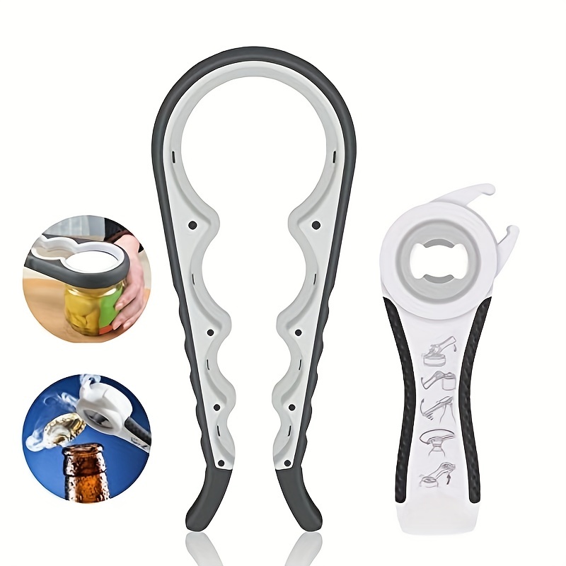 Jar Opener Kit 5 in 1 Bottle Opener Multi-Function Can Opener for