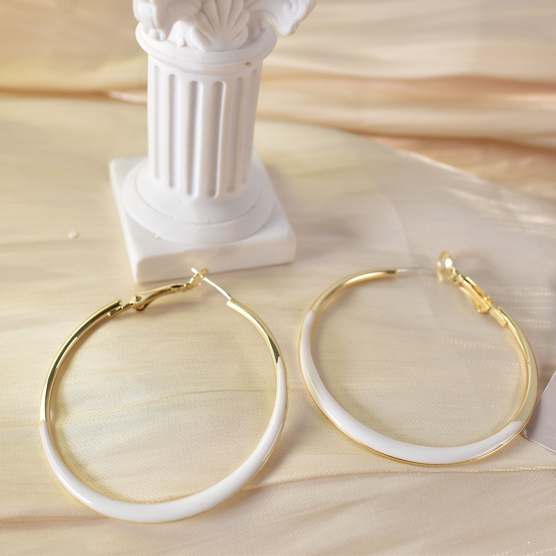 Classic Gold Hoops from Glazd Jewels Gold