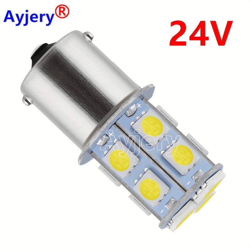 12v 24v P 1156 Car Led Turn Signal Light Bulb Ba15s 1157 - Temu