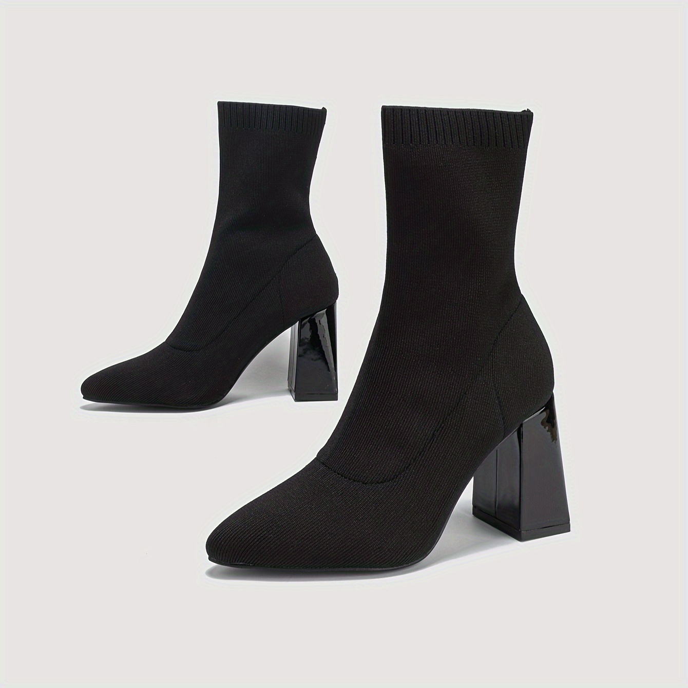 modieuze dames enkellaarzen met hoge hak comfortabele casual