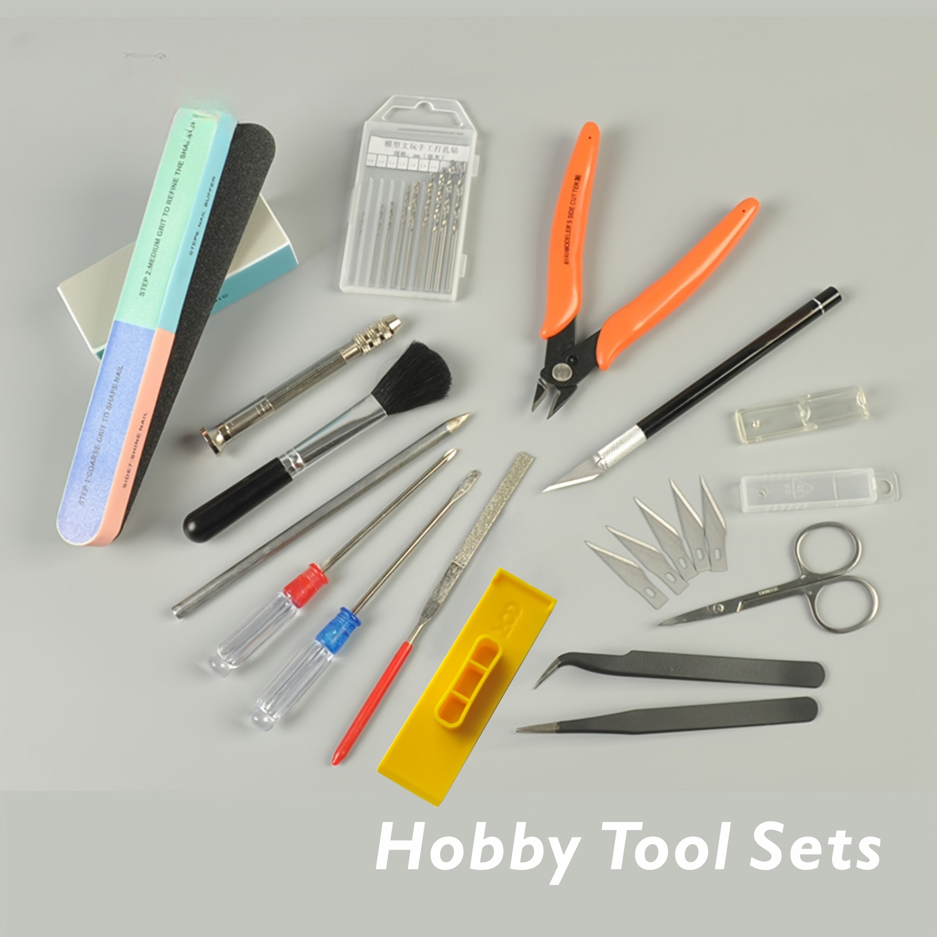 Modeler Basic Tools Craft Set Hobby Building Tools Kit For - Temu