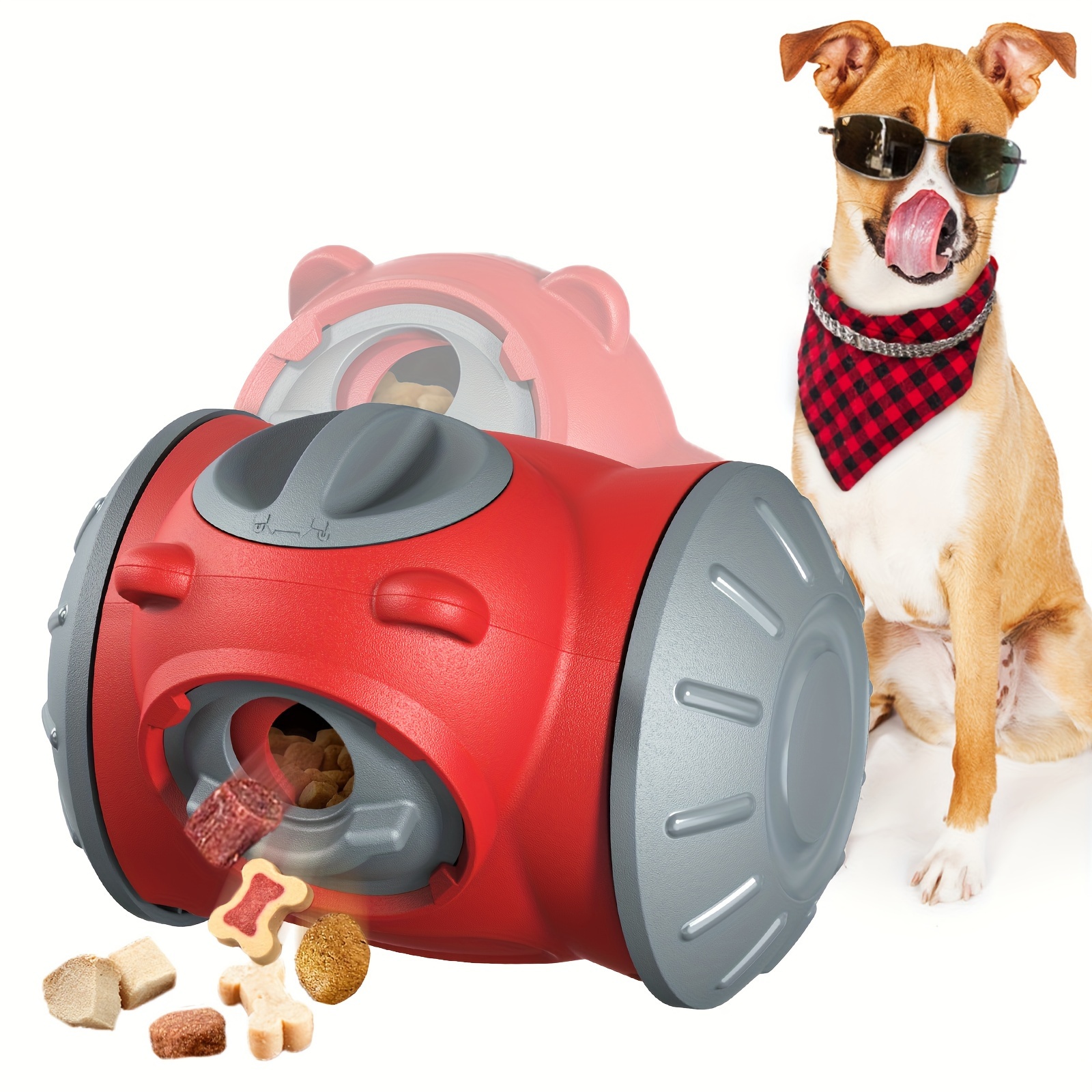 1 Piece Dog Puzzle Leak Food Interactive Toys, Pet Snack Dispensing Puzzle  Slow Feeder Toys for Small Medium and Large Dogs, Dog Puzzle Toys,  Interactive Chase Toys, Slow Feeders, Slow Feeders for